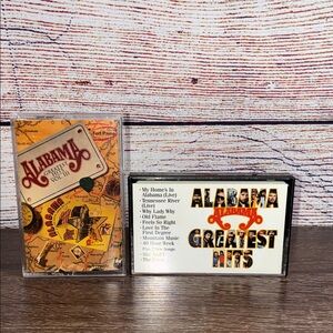 Used Vintage Alabama Greatest Hits & Greatest Hits Vol. IIl Cassettes